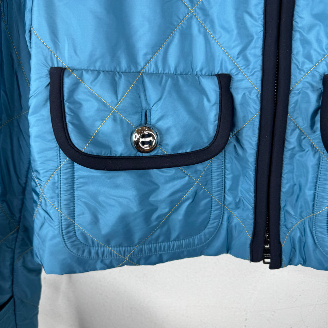 Prada Cropped Quilted Jacket