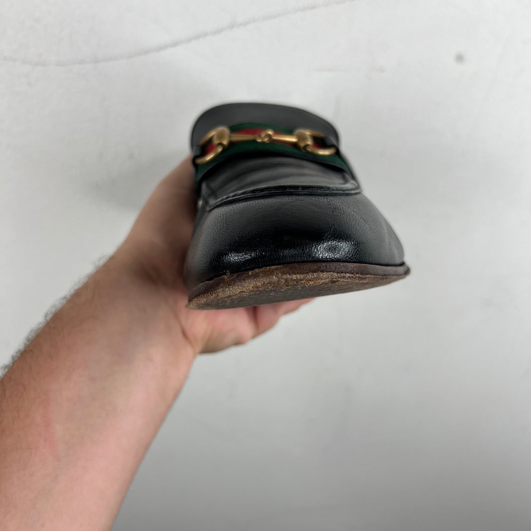 Gucci Adidas Horsebit Loafers