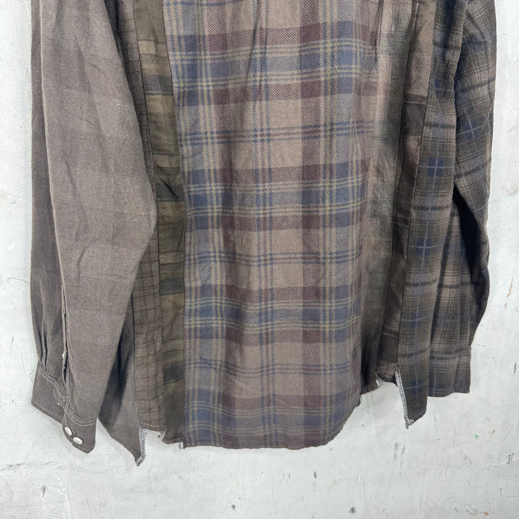 Needles Brown Rebuilt Flannel