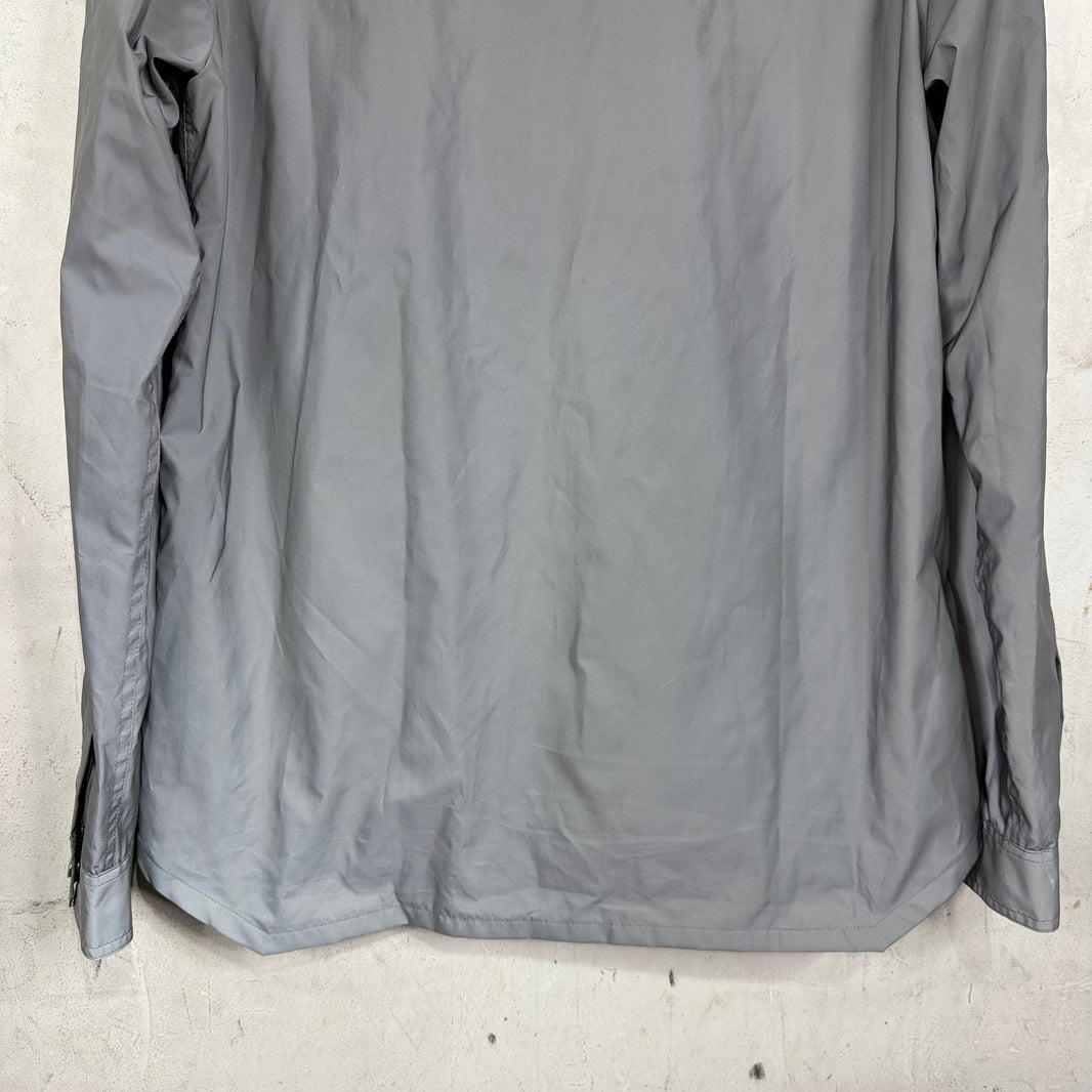 Rick Owens Strobe 3M Reflective Backstrap Overshirt