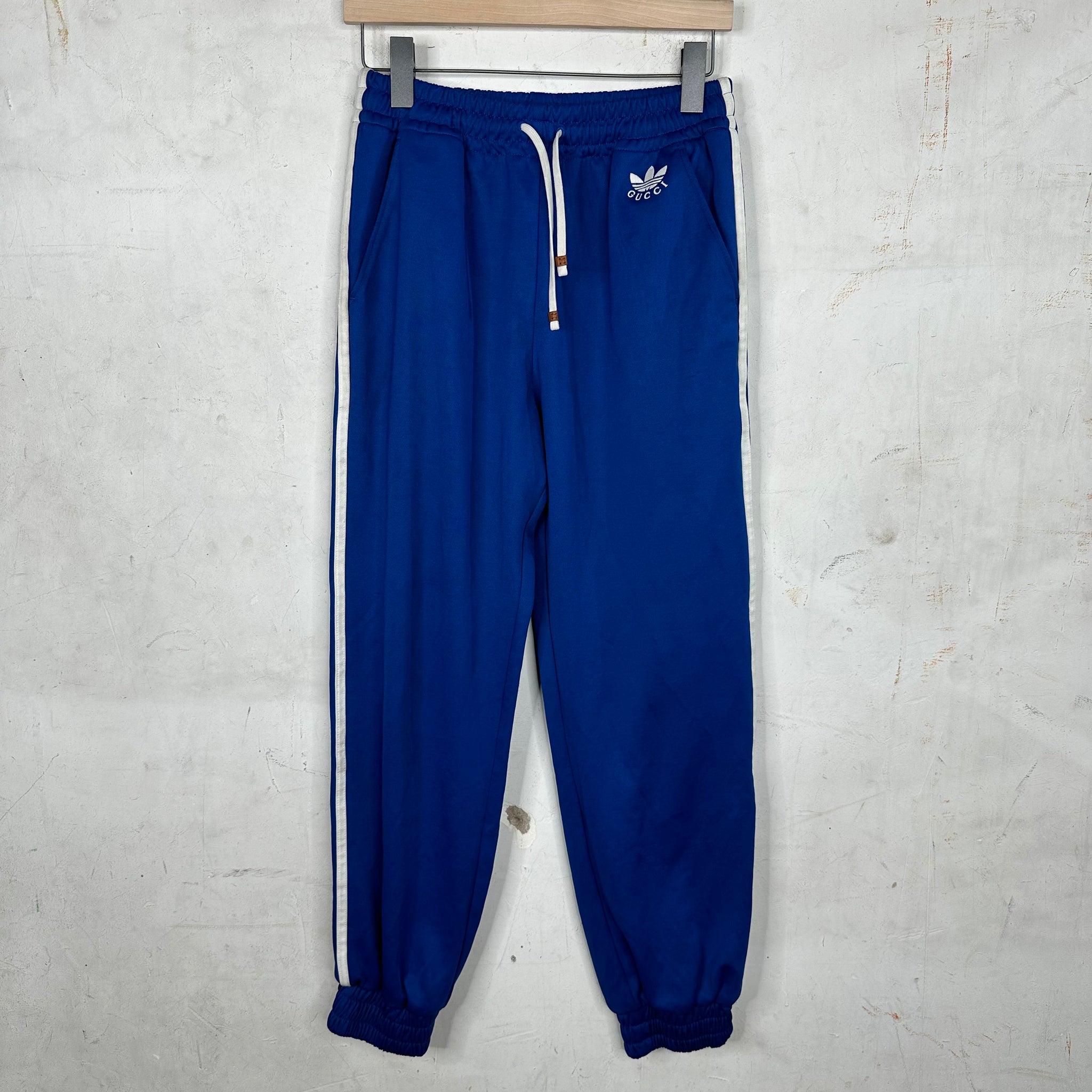 Gucci x Adidas Blue Track Pants