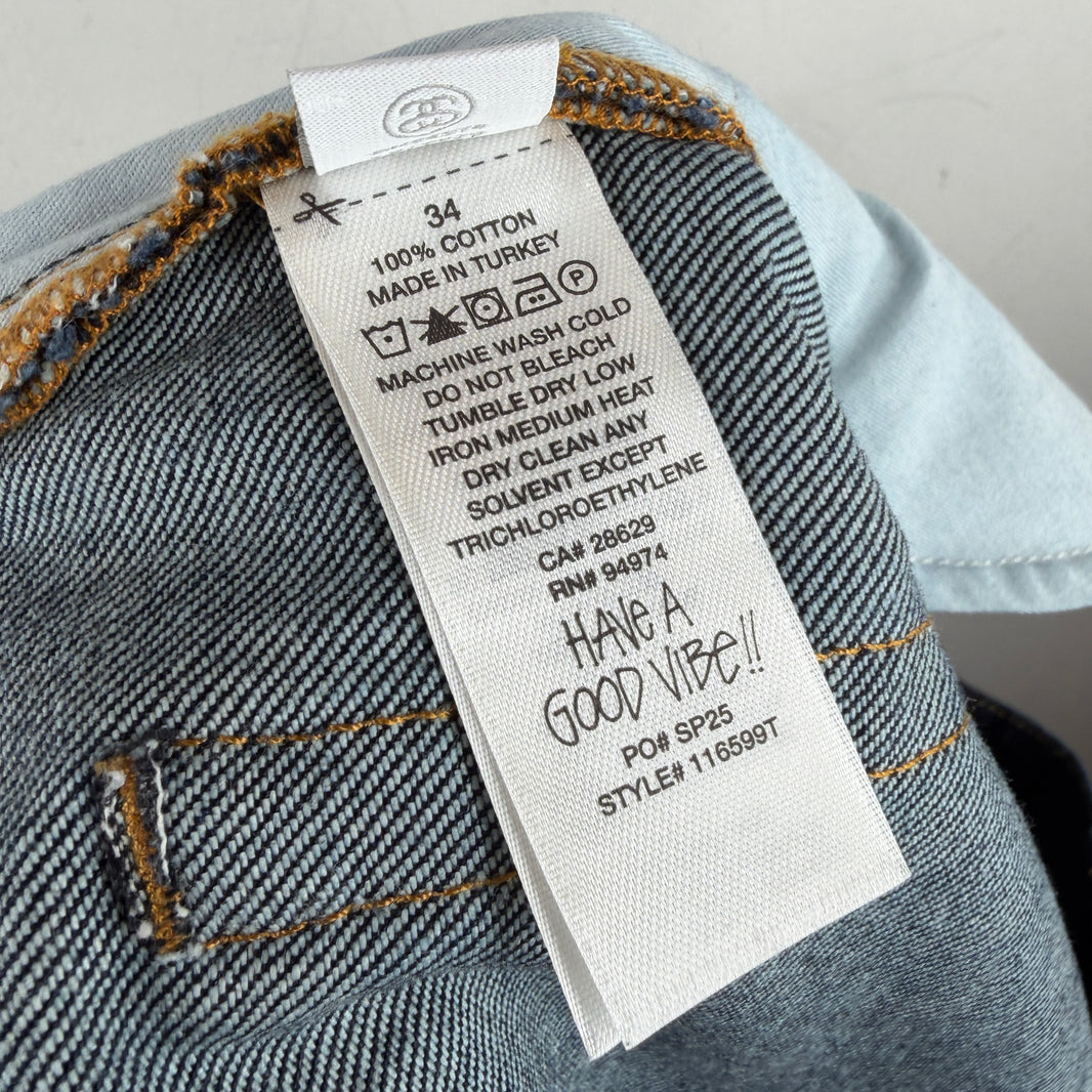 Stussy Raw Wash Big Ol' Jeans