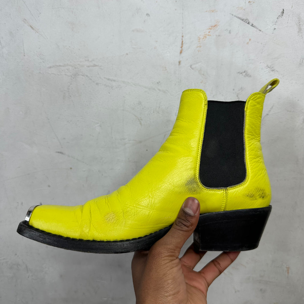 Calvin Klein 205W39NYC Neon Cowboy Boot