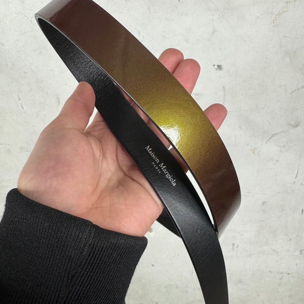 Margiela Skinny Iridescent Belt