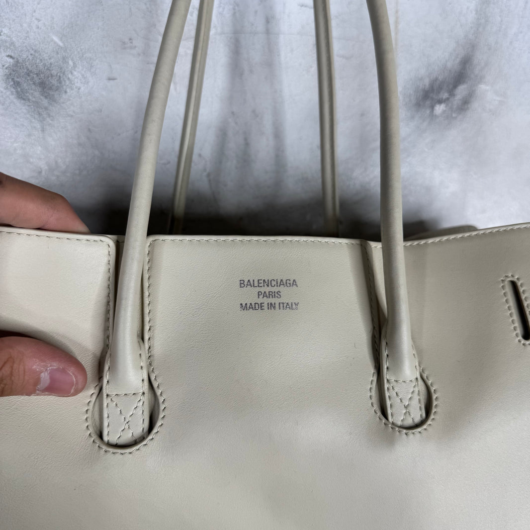 Balenciaga Beige Medium Bel Air Bag