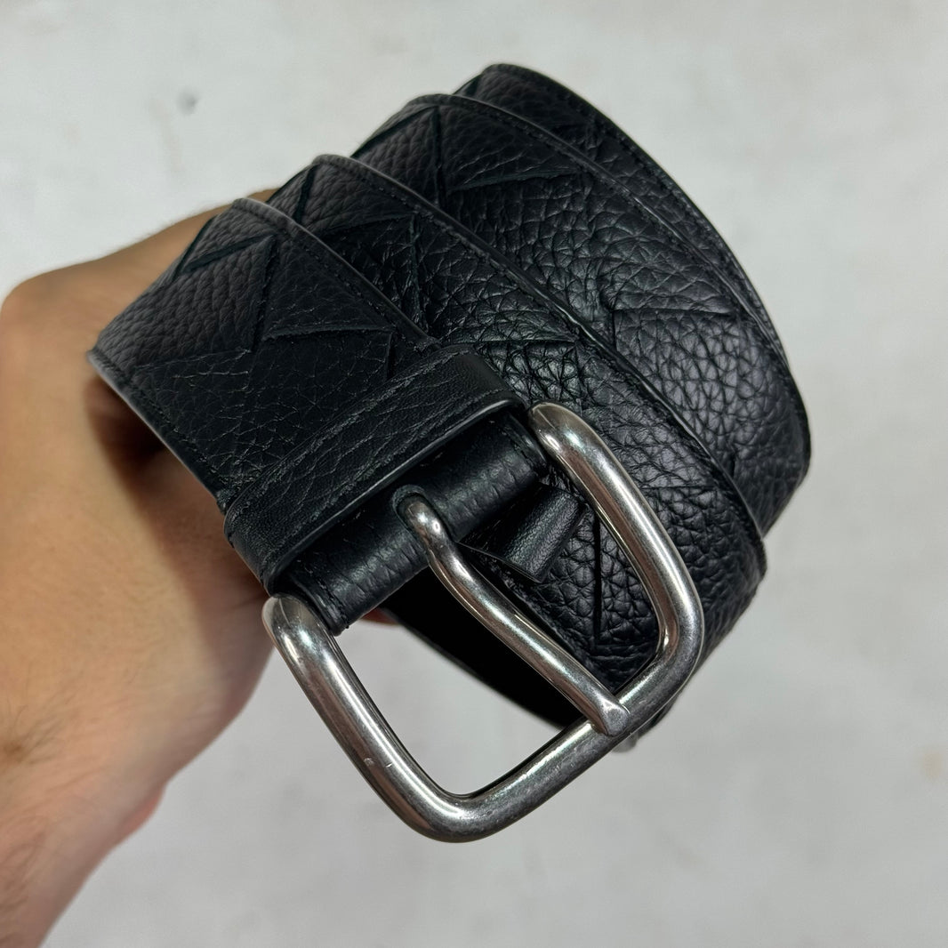 Bottega Veneta Intrecciato Tumbled Belt