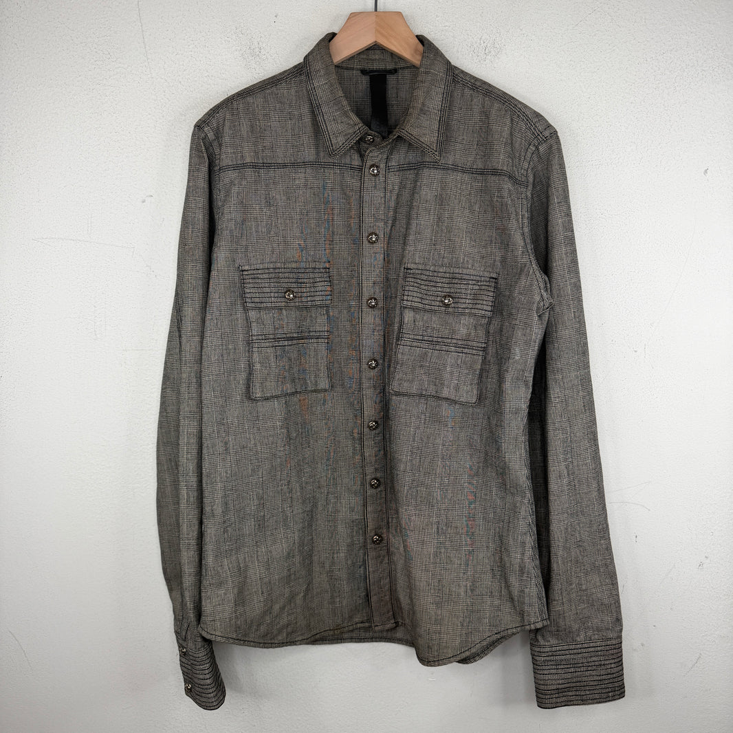 Chrome Hearts Fleur De Lis Military Shirt