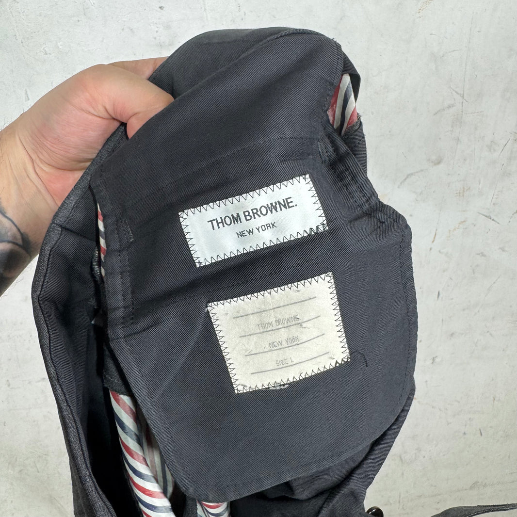 Thom Browne Dark Grey Light Trousers