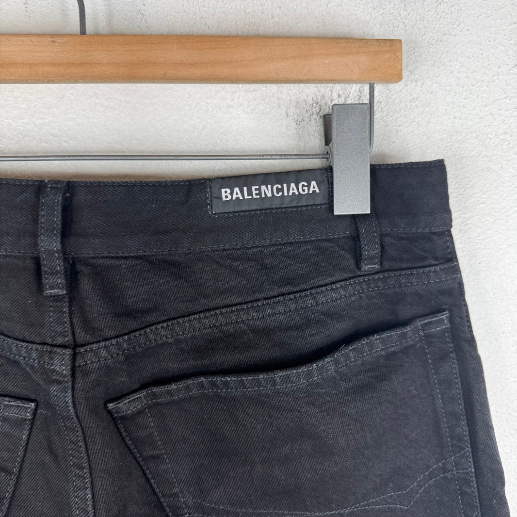 Balenciaga Black Loose Fit Jeans