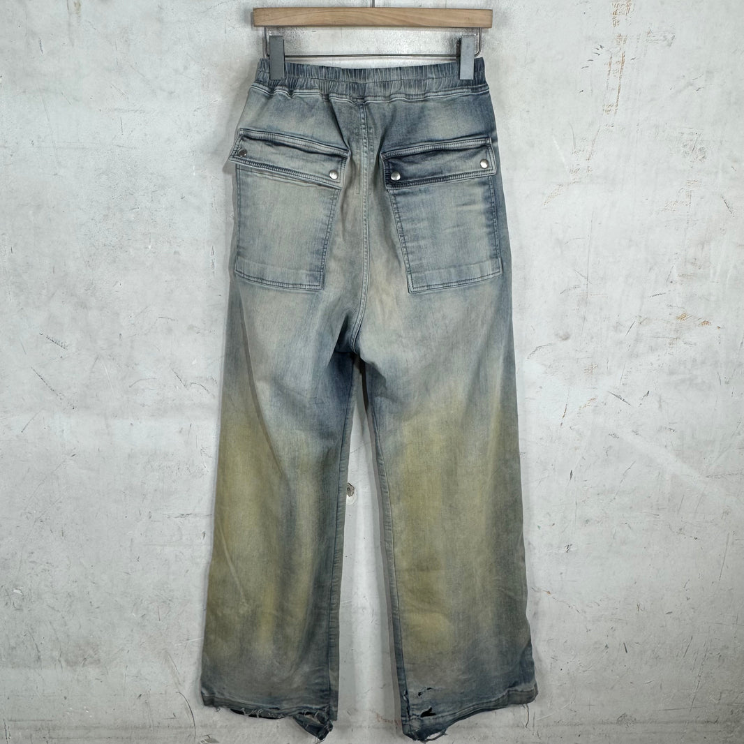 Rick Owens DRKSHDW Mineral Wash Bela Pants