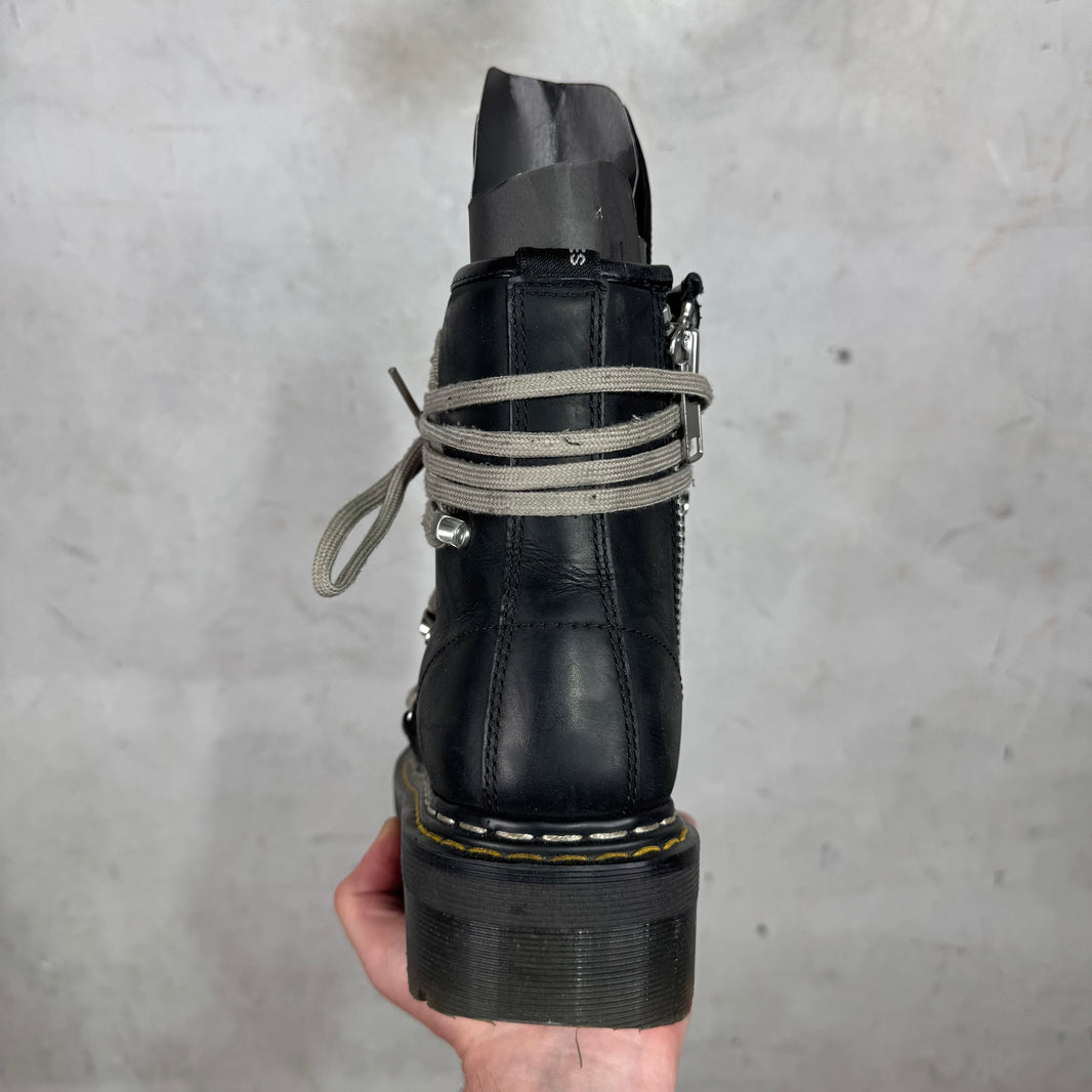 Rick Owens x Doc Marten Quad 1460 Megalace Boots