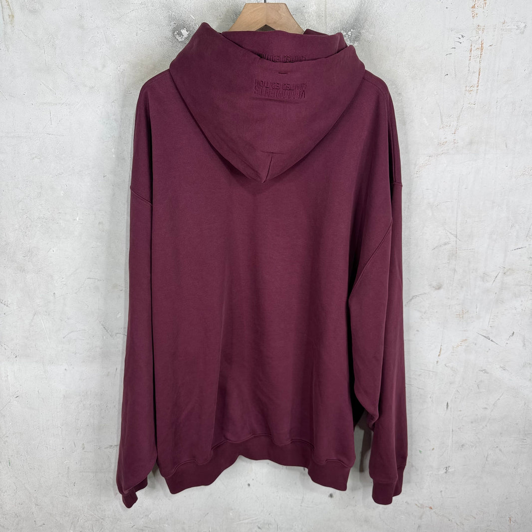 Vetements Paris Crest Double Hooded Hoodie
