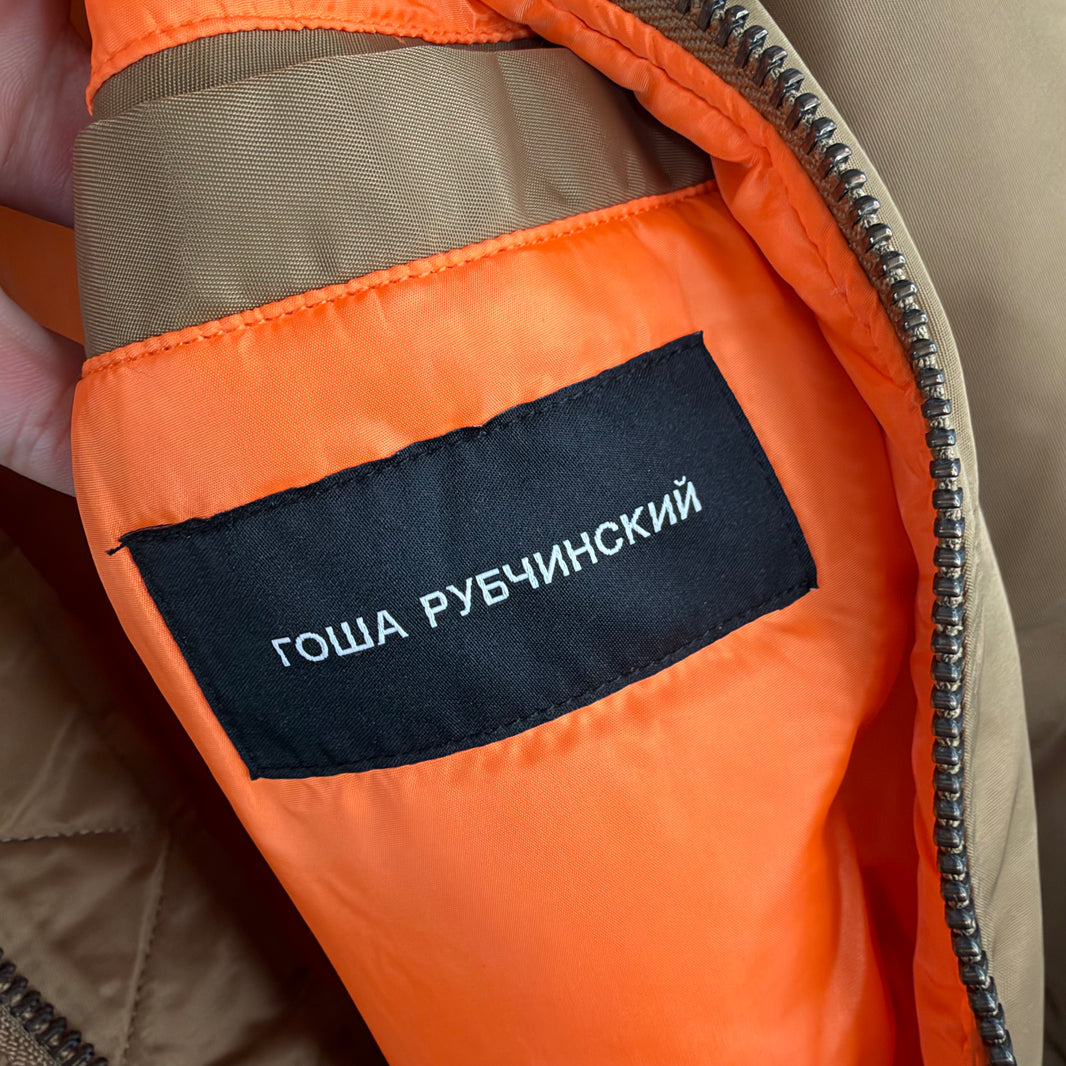 Gosha Rubchinskiy Nylon Bomber Jacket