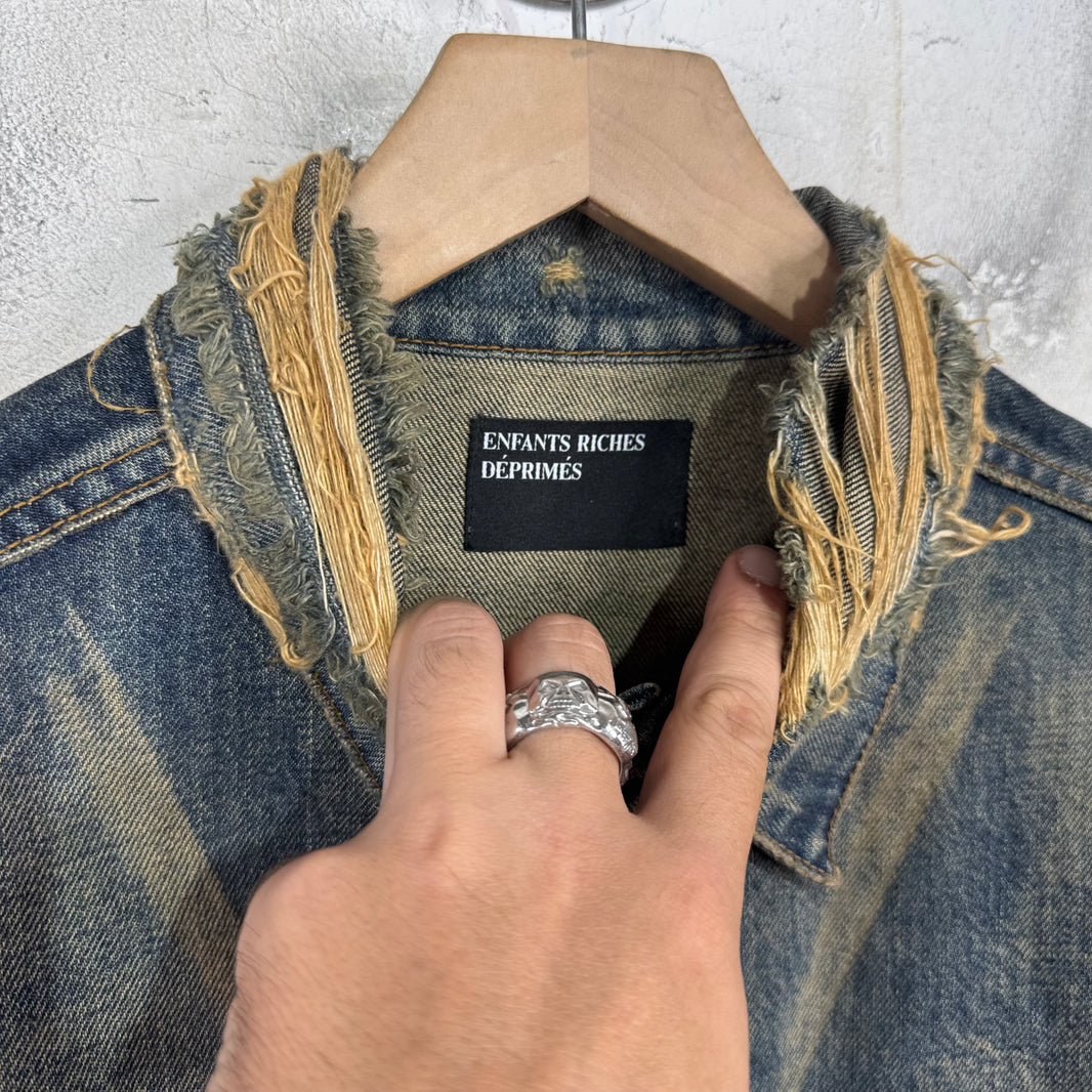ERD Type II Distressed Denim Jacket