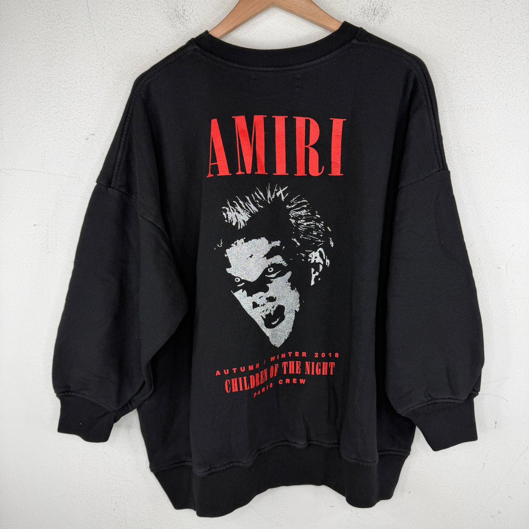 Amiri Lost Boys Children Of The Night Crewneck