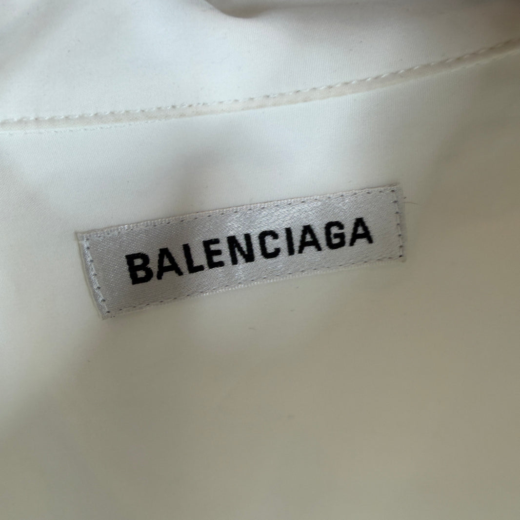 Balenciaga White Swing Shirt