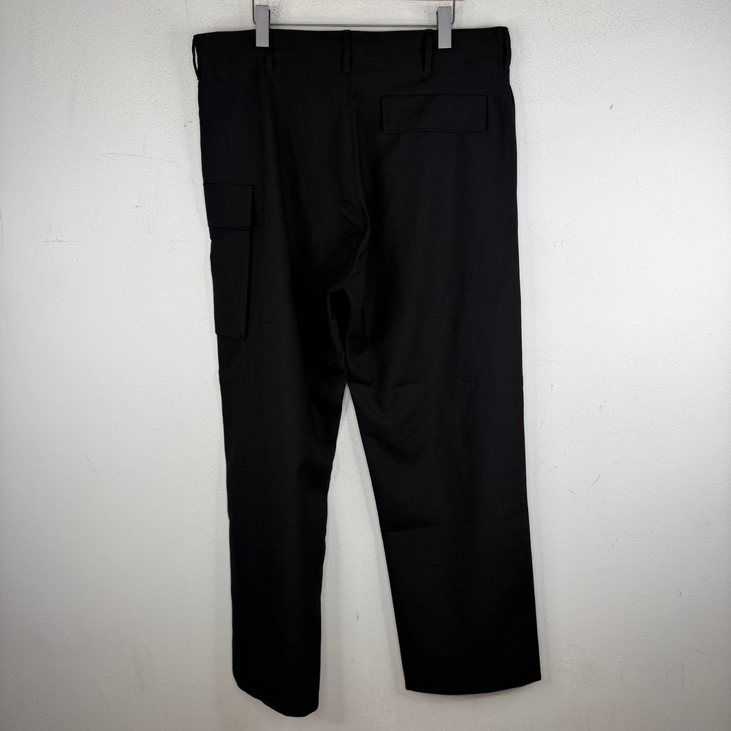 Marni Black Cargo Dress Trousers