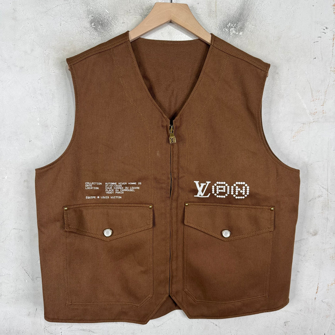 Louis Vuitton Equipe Brown Vest