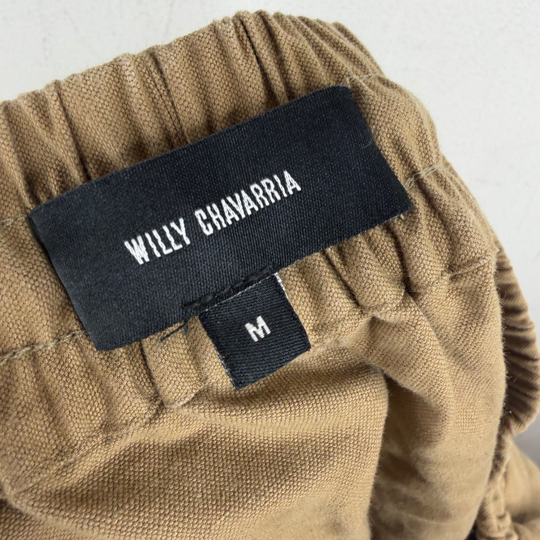 Willy Chavarria Khaki Long Shorts