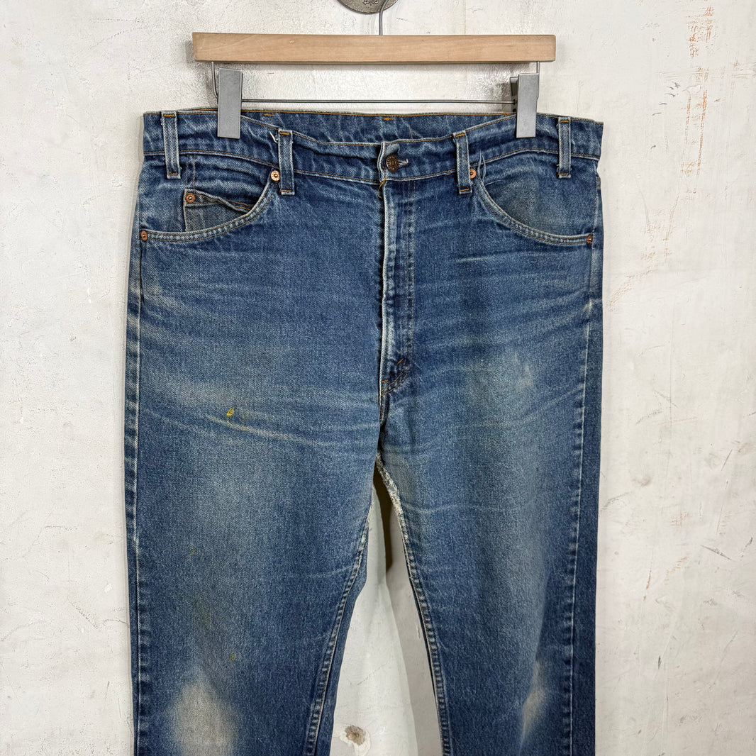 Levi's Straight Fit Orange Tab Jeans