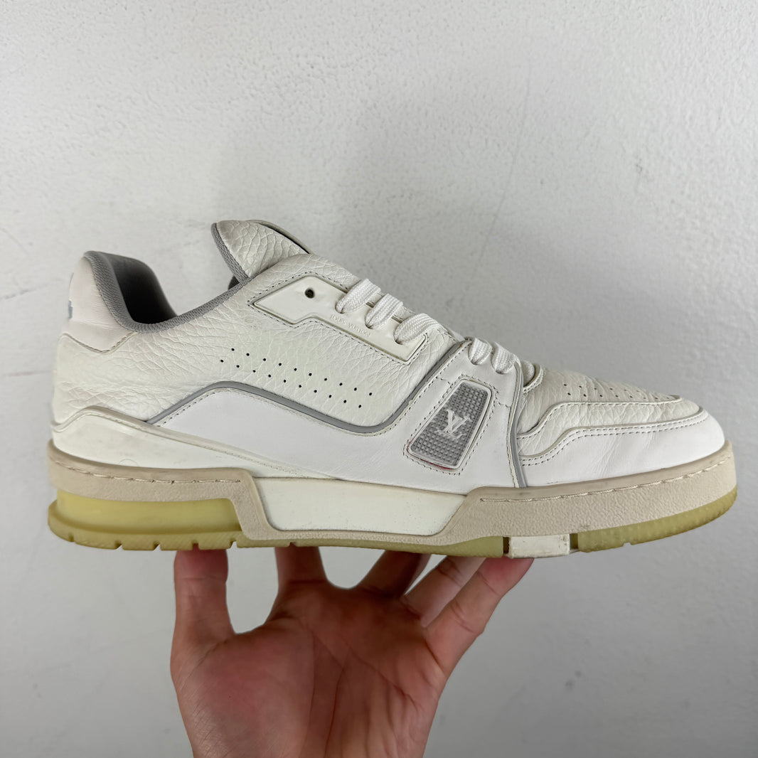 Louis Vuitton White Low Top Trainers