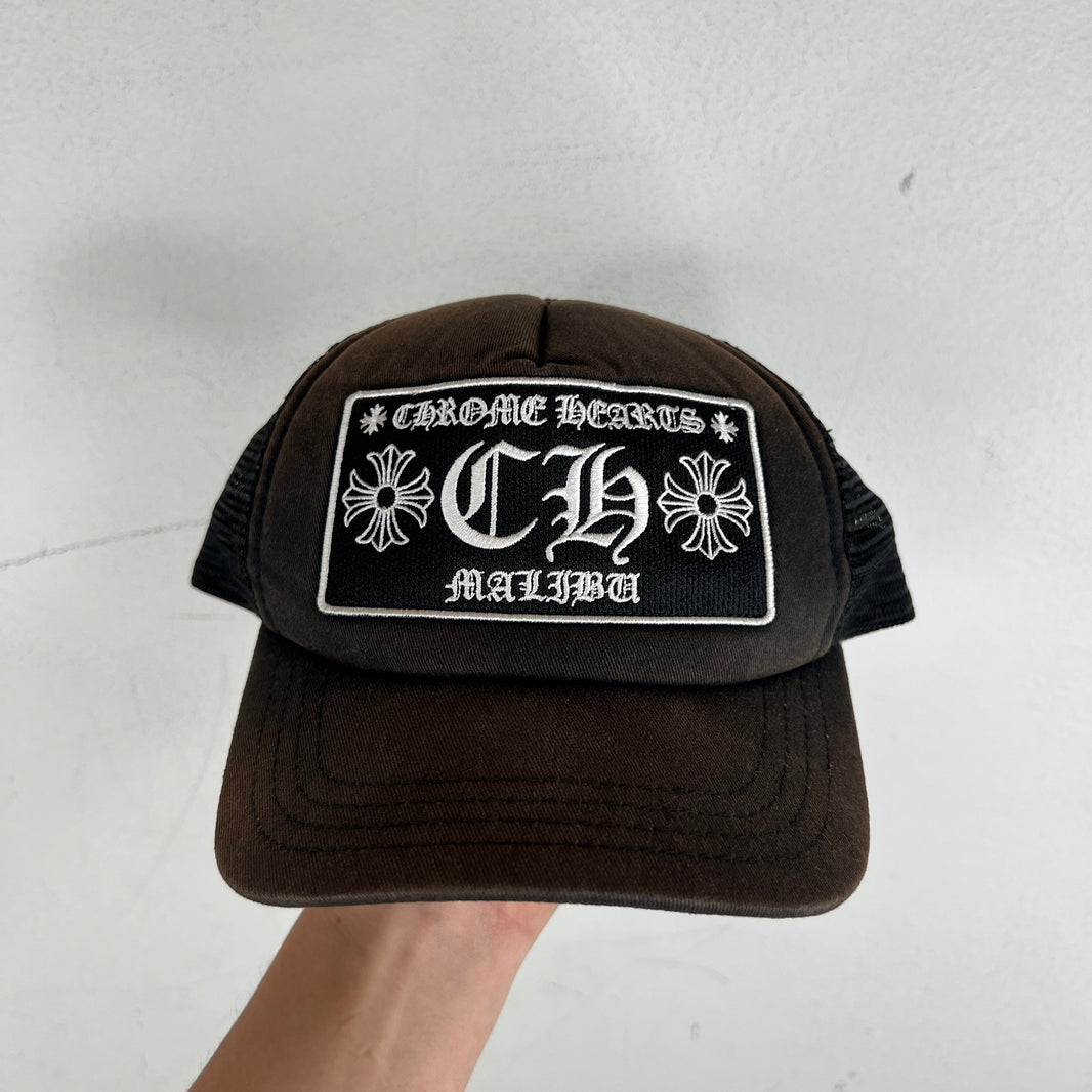 Chrome Hearts Smoked CH Malibu Hat