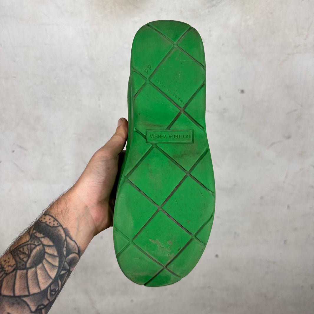 Bottega Veneta Green Puddle Boots