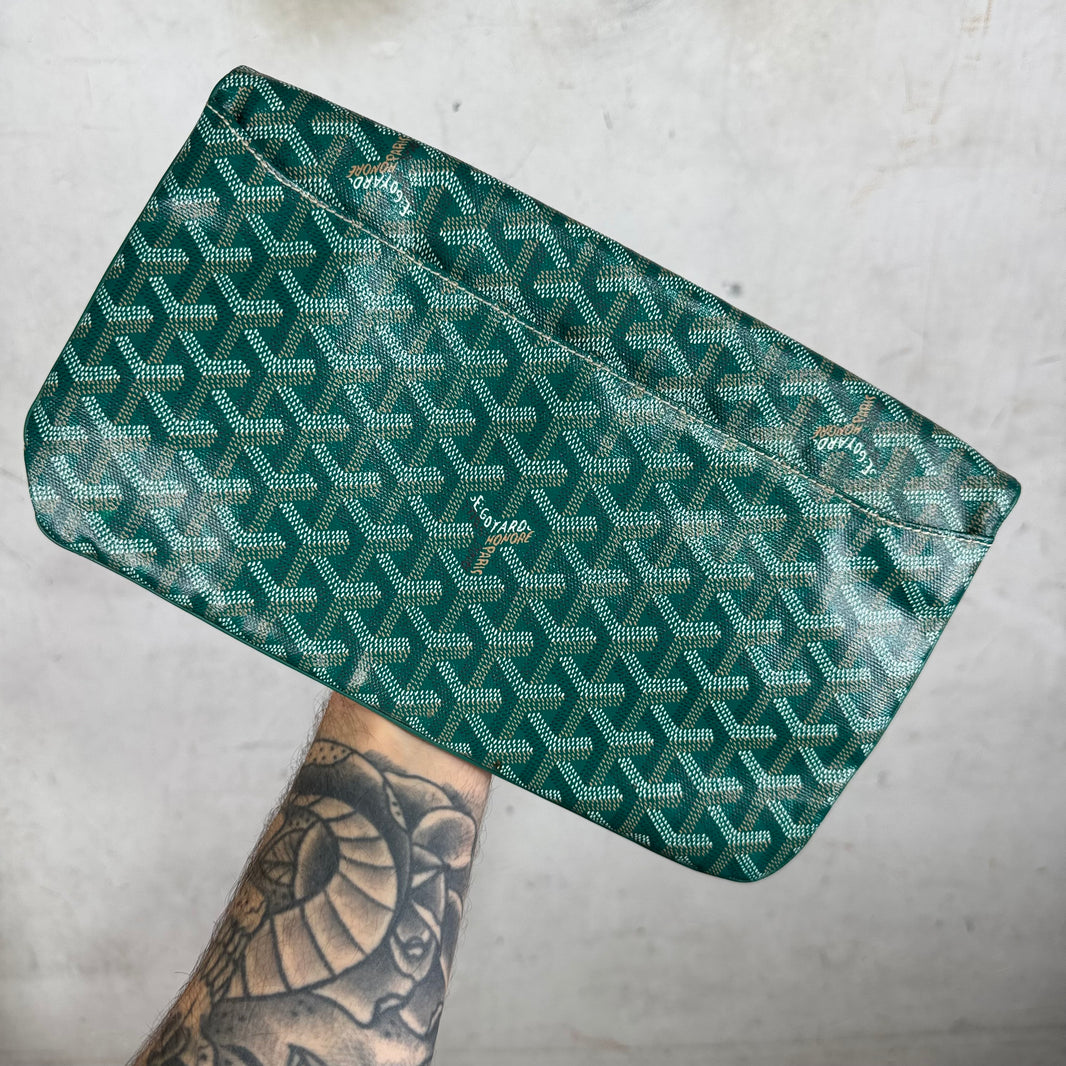 Goyard Green Sainte Marie Foldable Pouch
