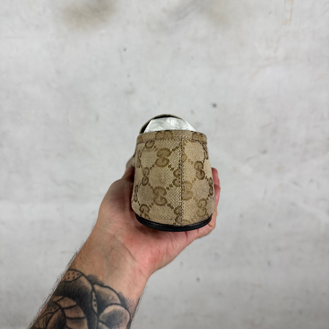 Gucci Monogram Ragazzo Mules