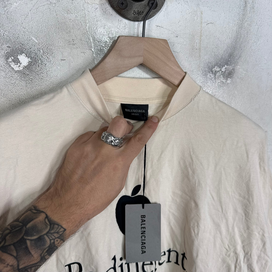 Balenciaga Beige Be Different T-Shirt