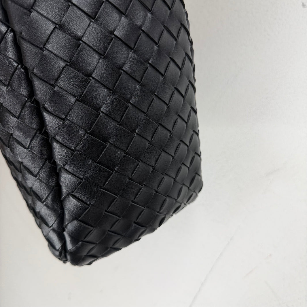 Bottega Veneta Intrecciato Small Campana Shoulder Bag