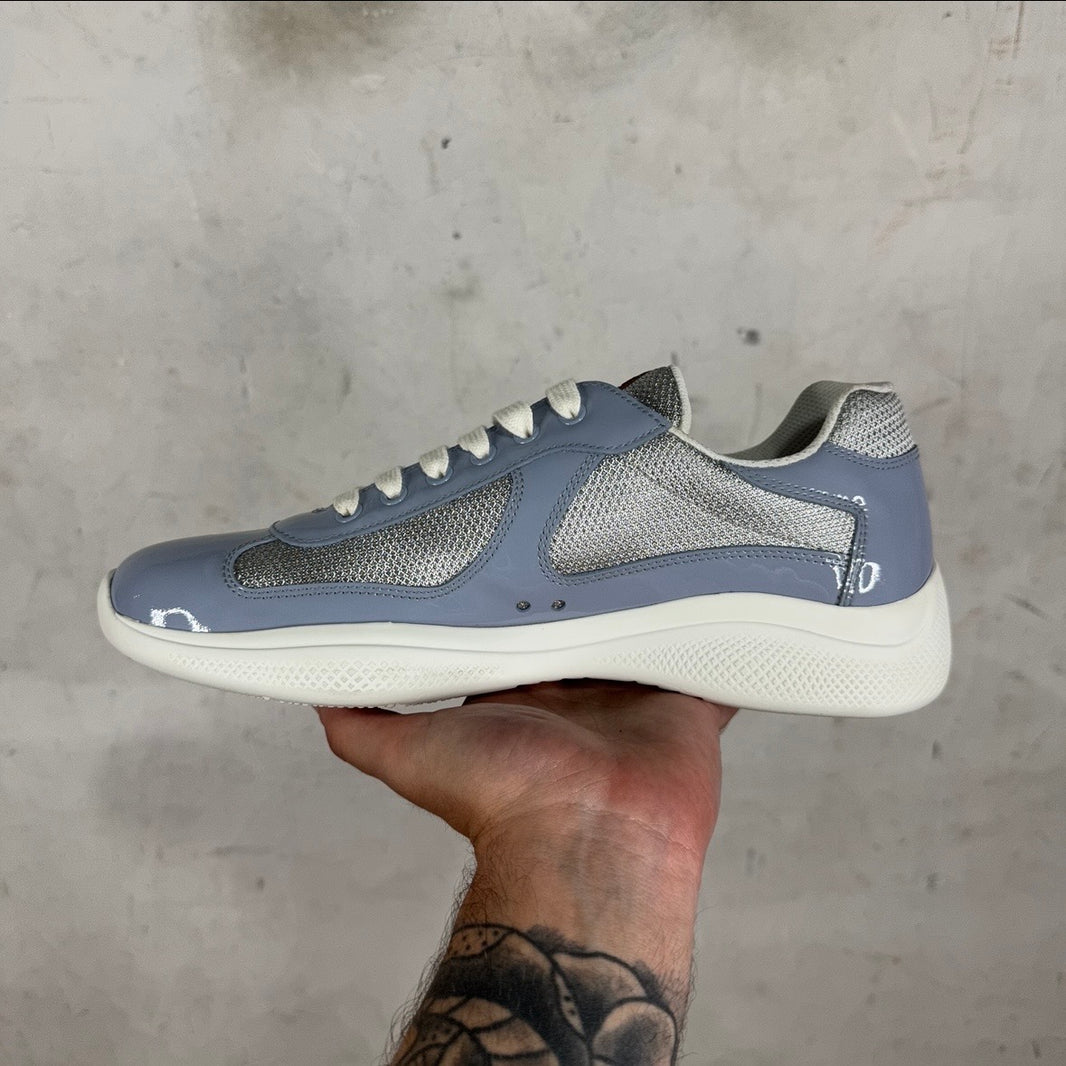 Prada Light Blue Patent Americas Cup