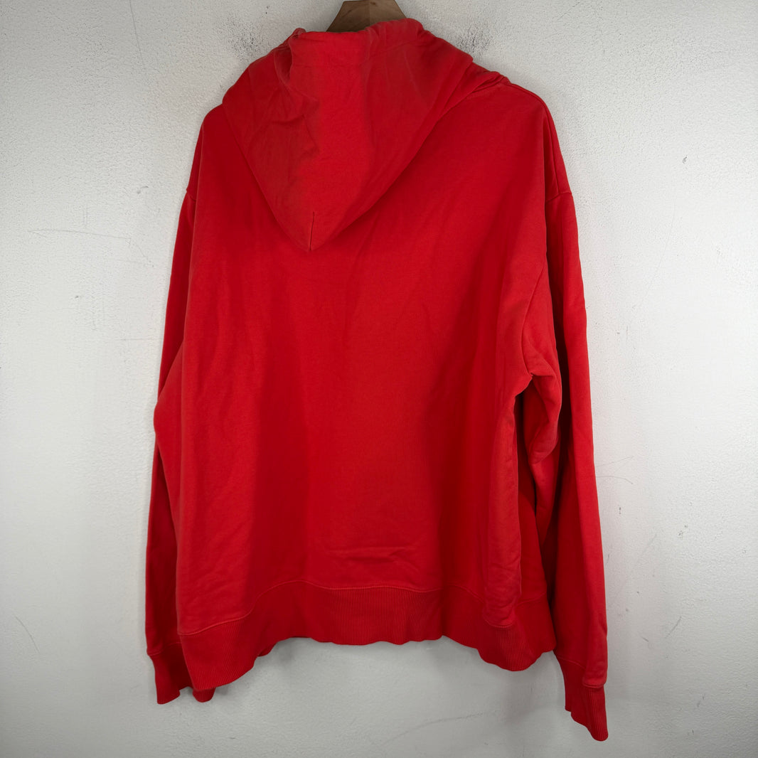 Helmut Lang Red Figure Hoodie