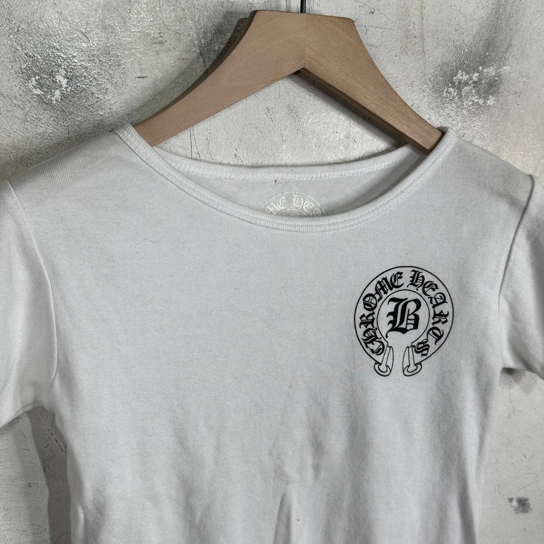 Chrome Hearts Bella Hadid Horseshoe Baby T-Shirt
