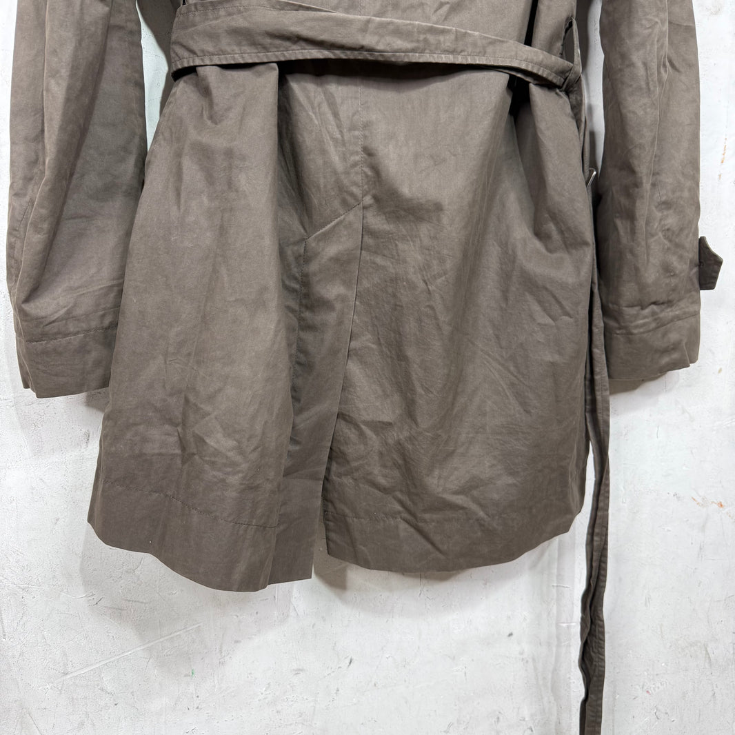 Rick Owens Hooded Mid-Length Fishtail Parka