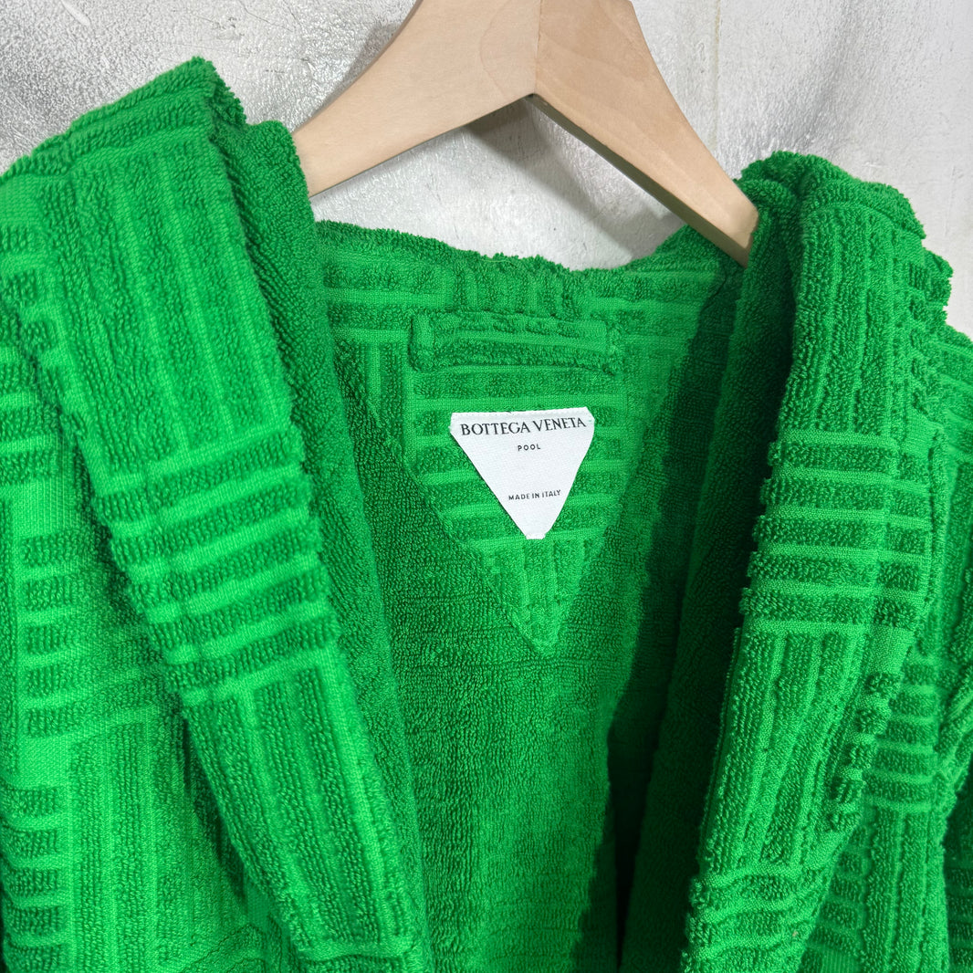 Bottega Veneta Green Bath Robe
