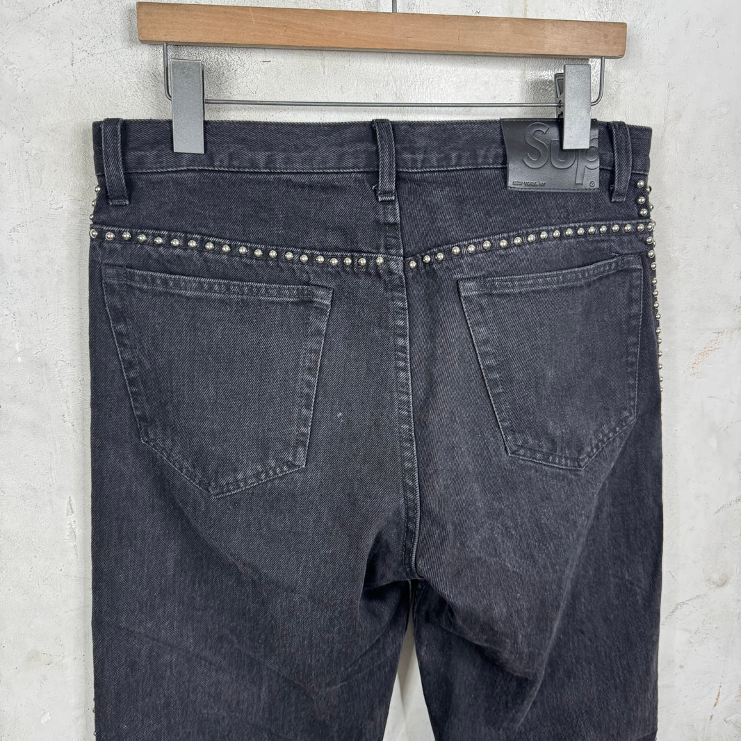 Supreme BB Simon Rhinestone Jeans