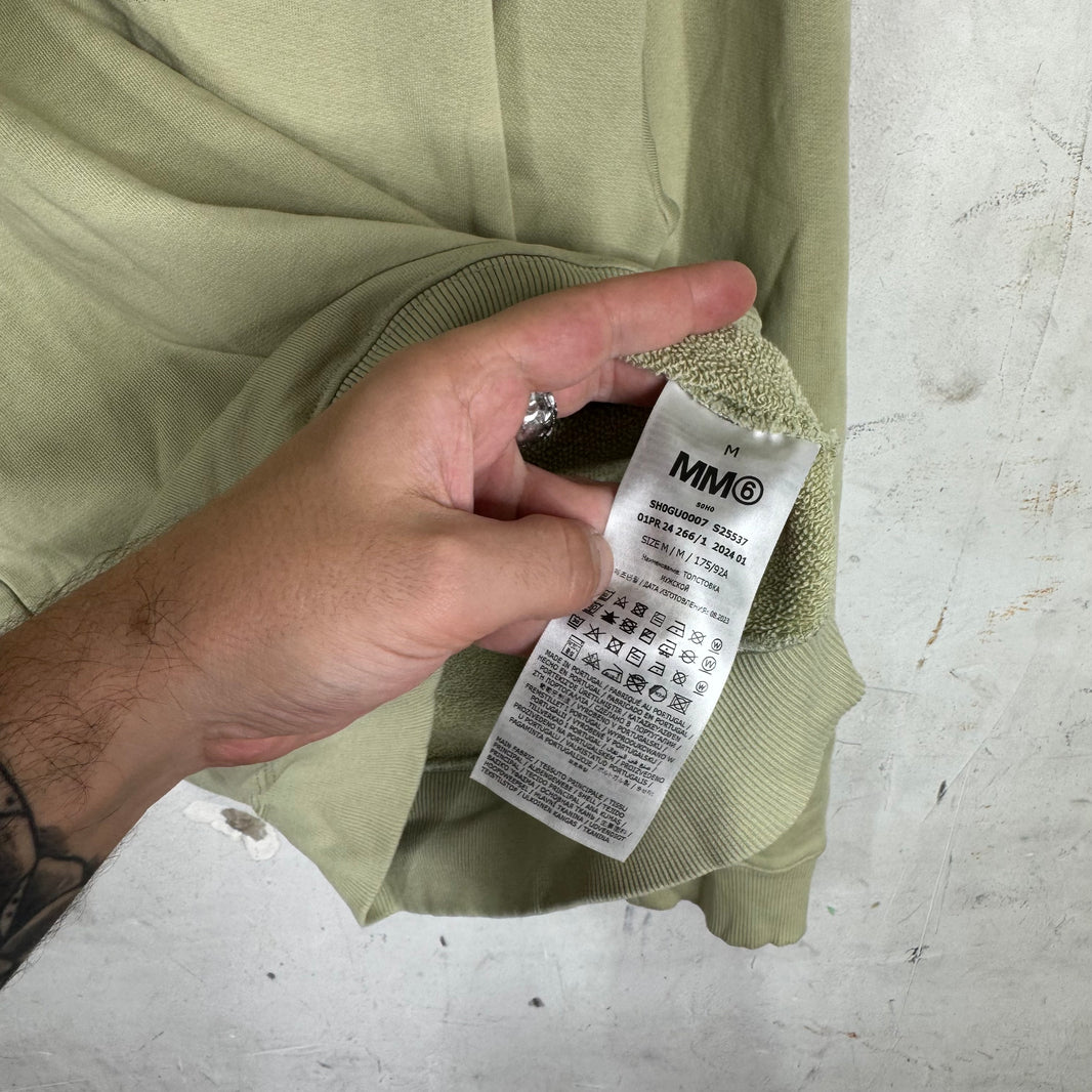 Margiela MM6 Tan Numbers Crewneck