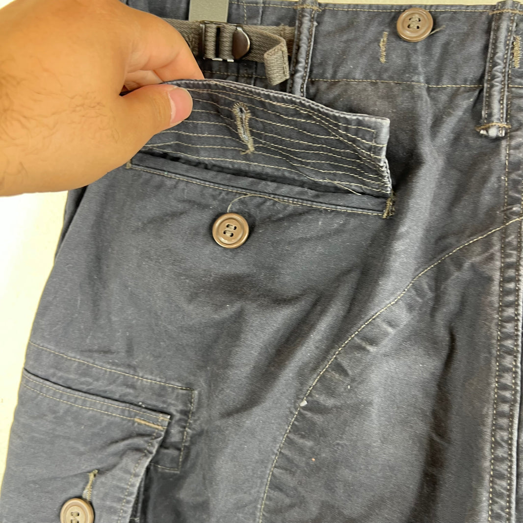 RRL Navy Cargo Fatigue Pants