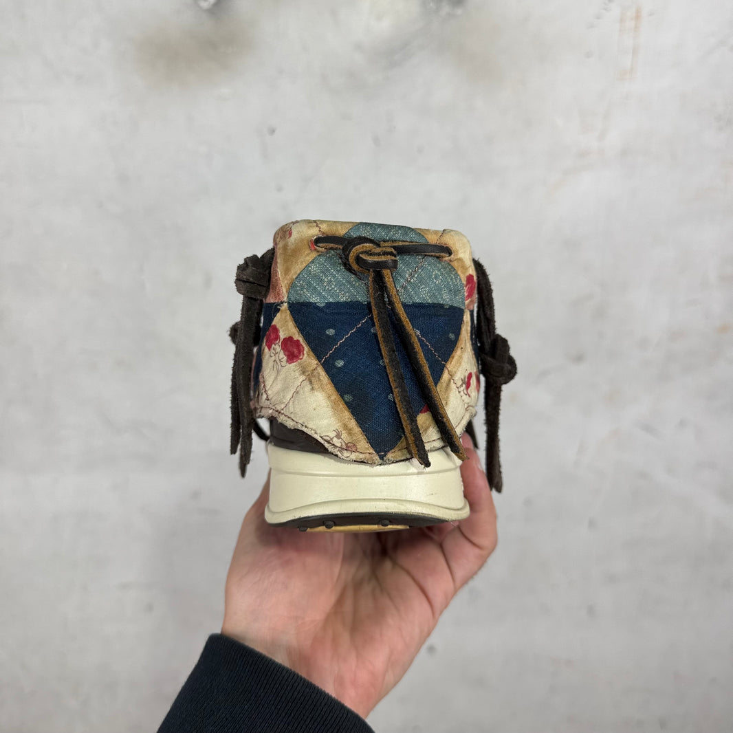 Visvim Brown Patchwork FBTs