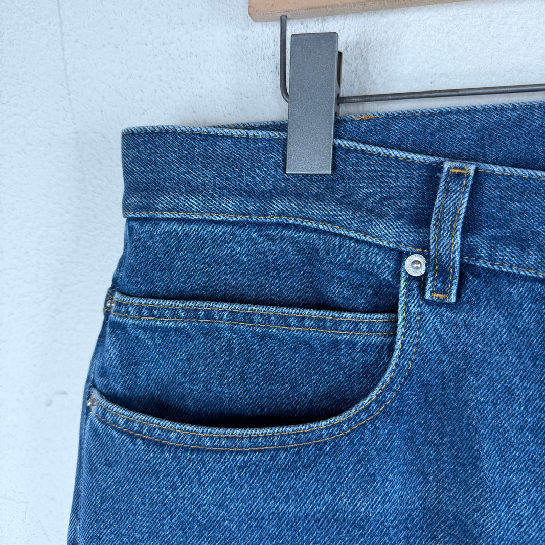 Bottega Veneta Blue Baggy Denim Jeans