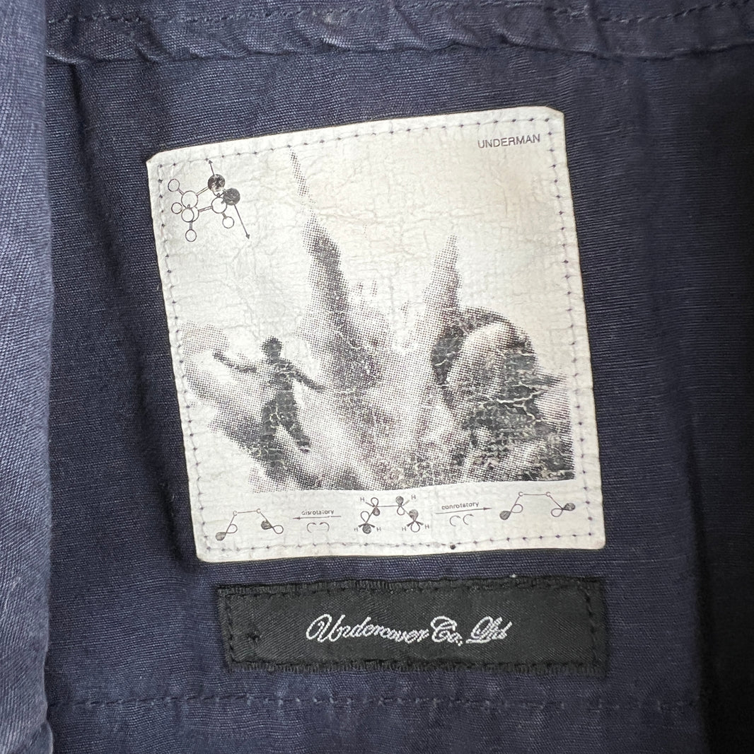 Undercover Navy Underman Patch Jacket