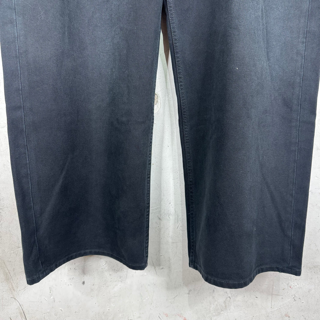 Balenciaga Drawstring Baggy Jeans