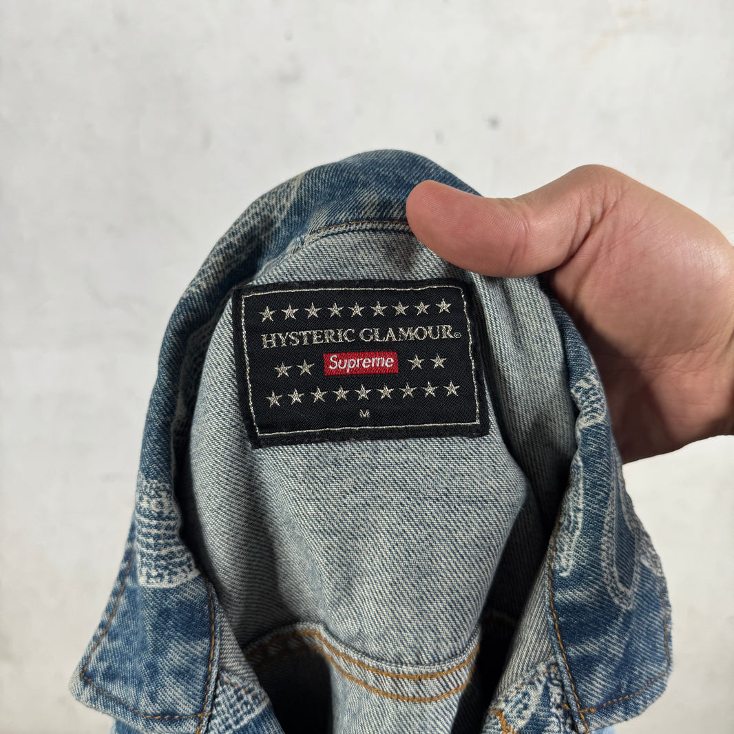Supreme x Hysteric Glamour Snake Denim Jacket