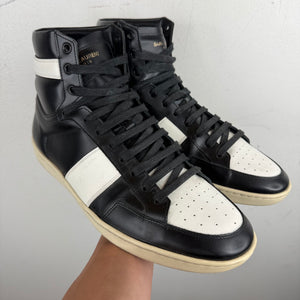 Saint Laurent Black/White SL-10H Sneakers