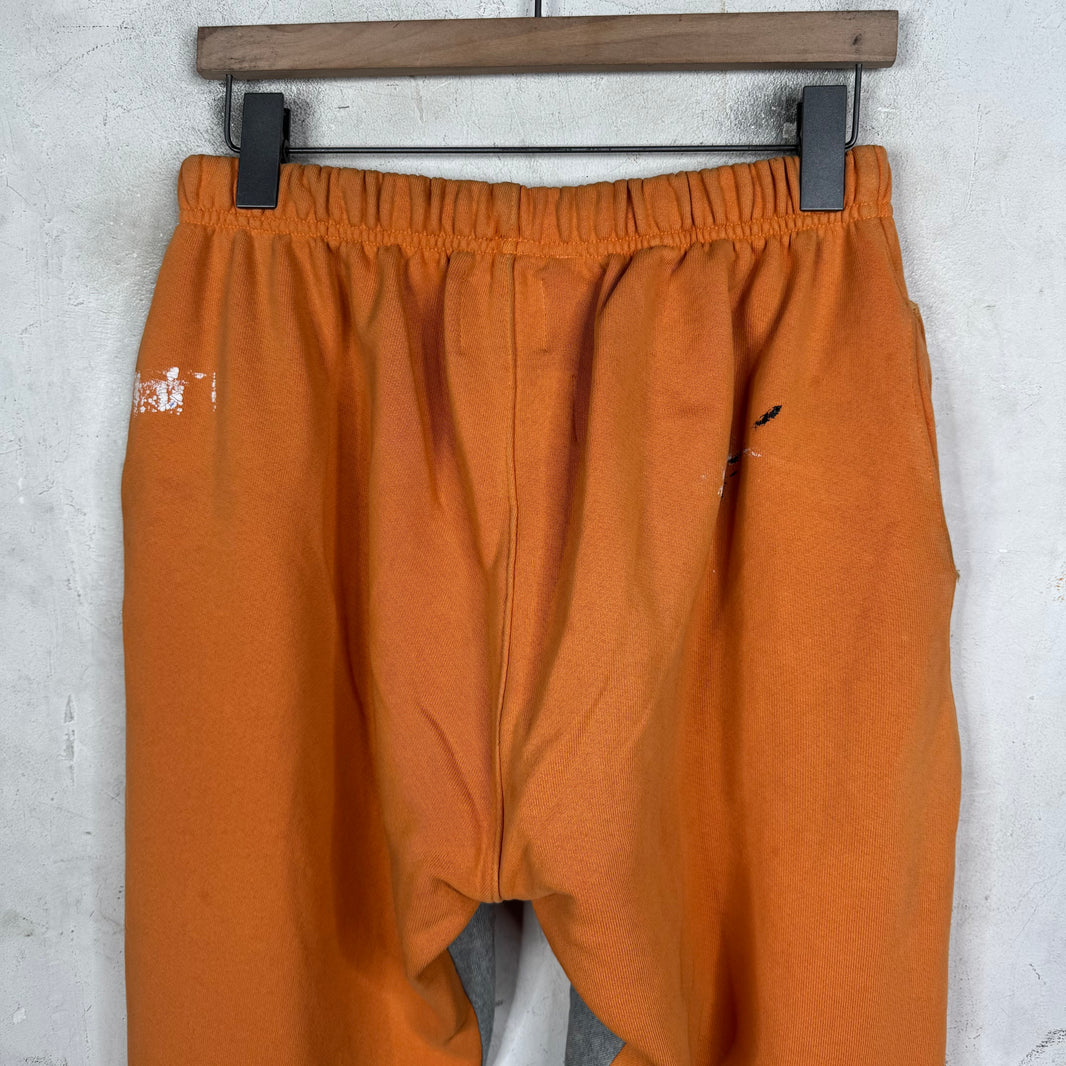 Gallery Dept. Flared Painter Orange Sweatpants