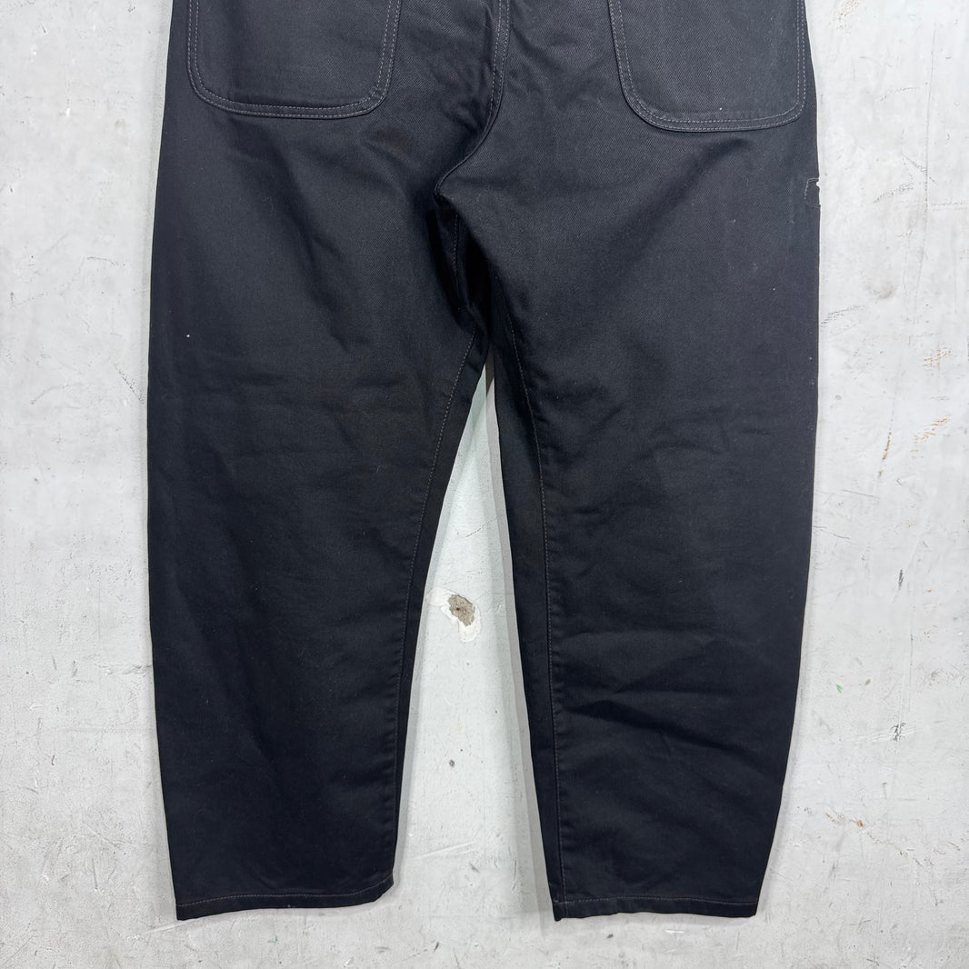 Lemaire Black Wide Jeans
