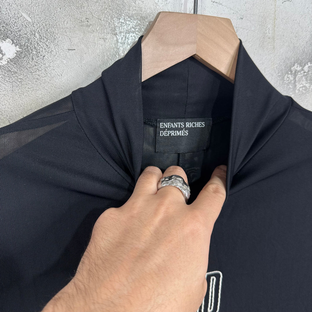 ERD Skunk Mesh Mockneck L/S Shirt