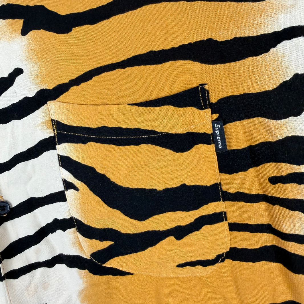 Supreme Tiger Rayon Button Up Shirt