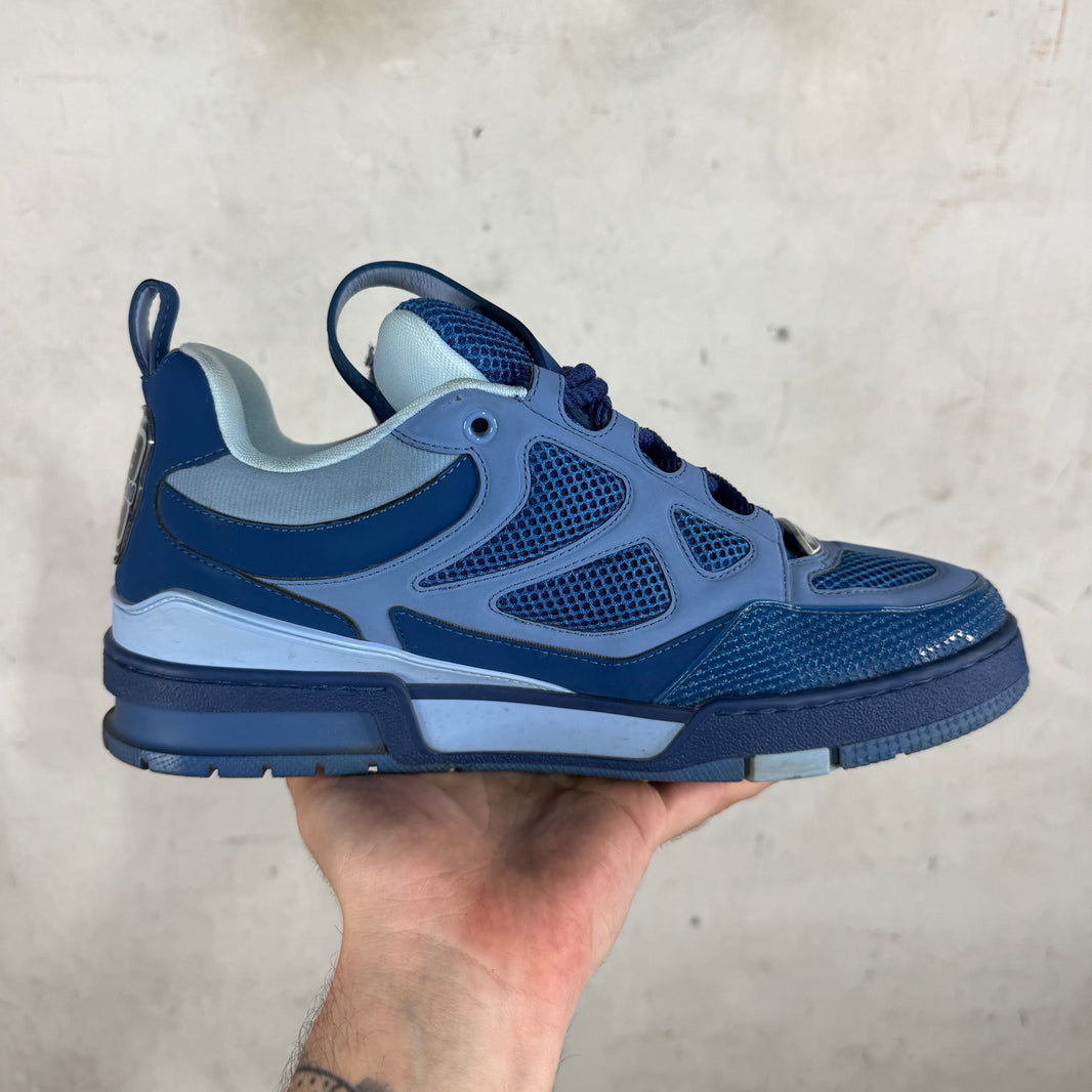 Louis Vuitton Blue Skate Trainers